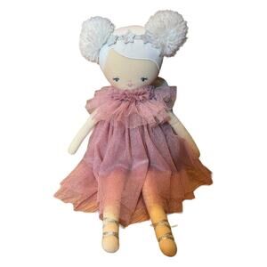 Rare Alimrose Ava Angel Fairy BALLERINA Doll 18" Wings Stars Sparkle Dress